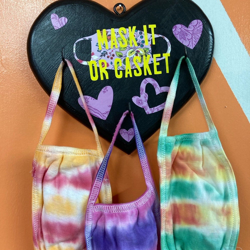 Mask Organizer, wall decor, Mask Hanger